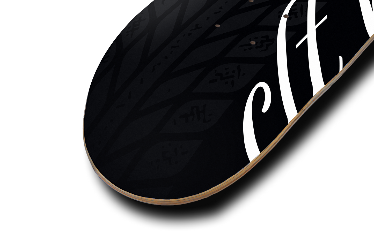 CMC Tire Mark Skate Deck - Black