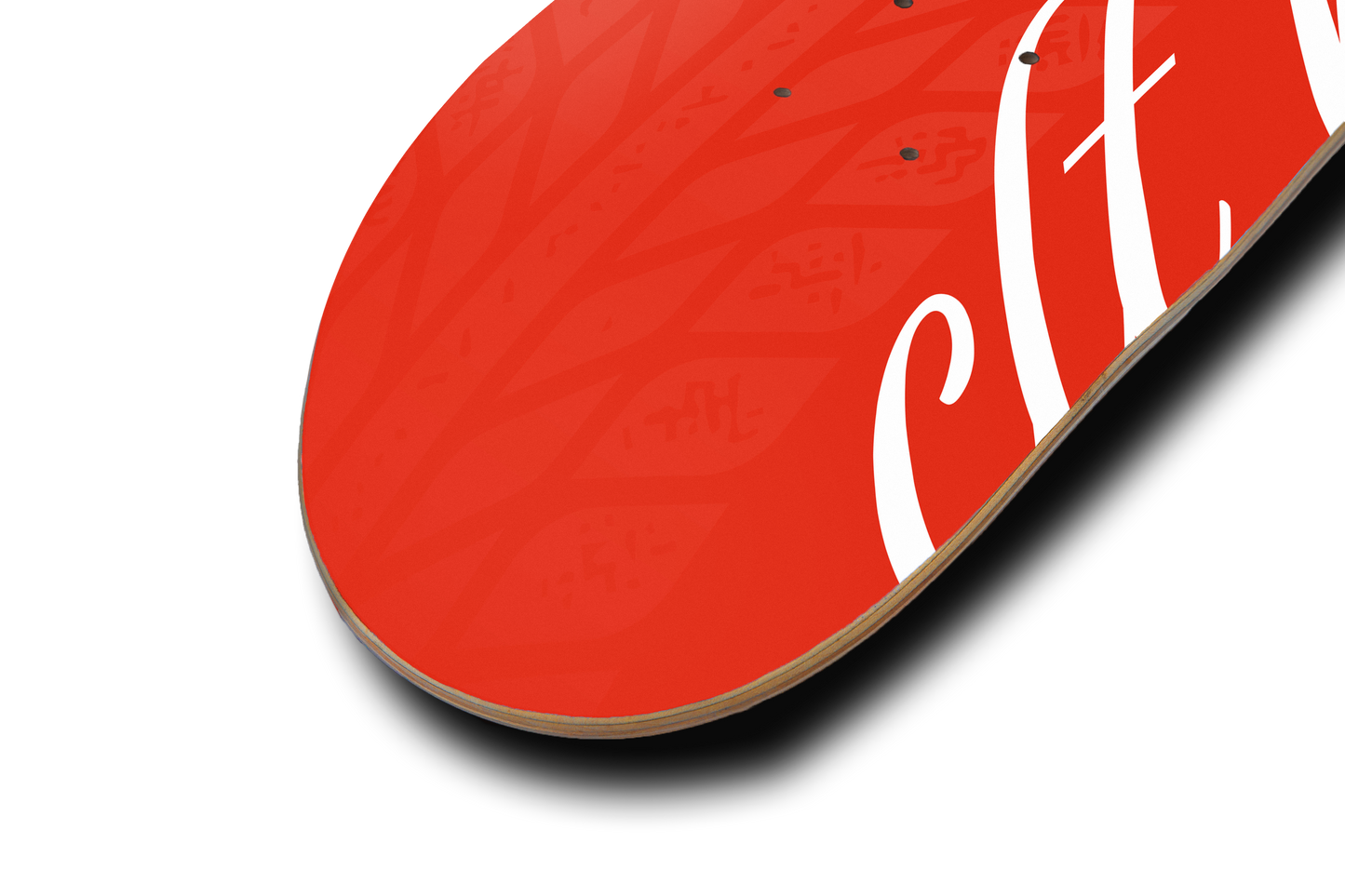 CMC Tire Mark Skate Deck - Red