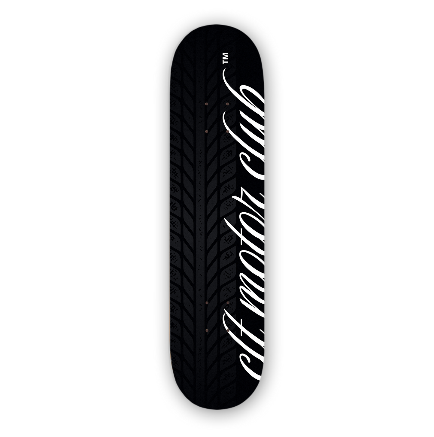 CMC Tire Mark Skate Deck - Black