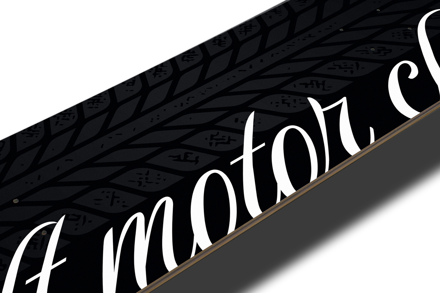 CMC Tire Mark Skate Deck - Black