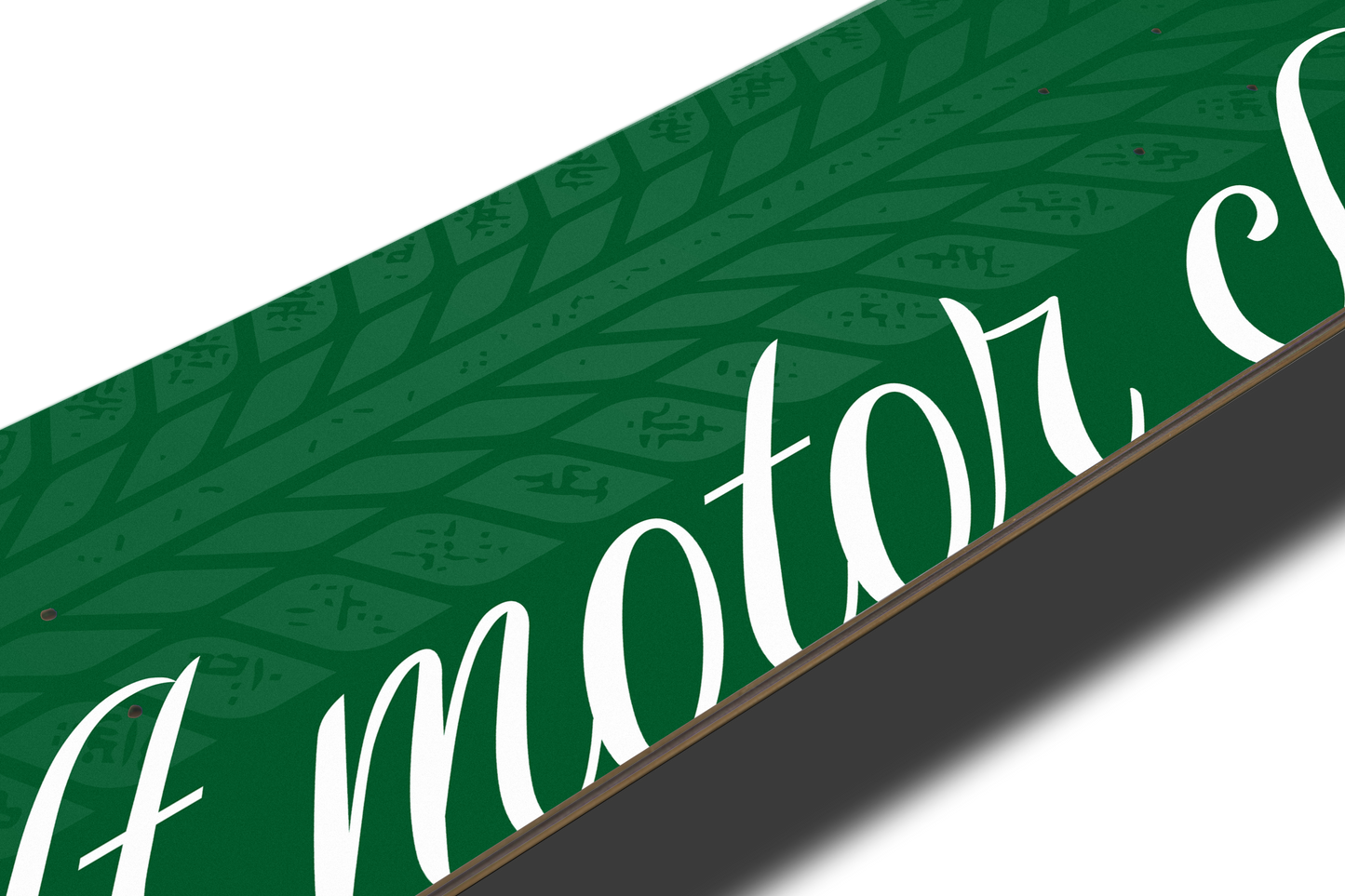 CMC Tire Mark Skate Deck - Green
