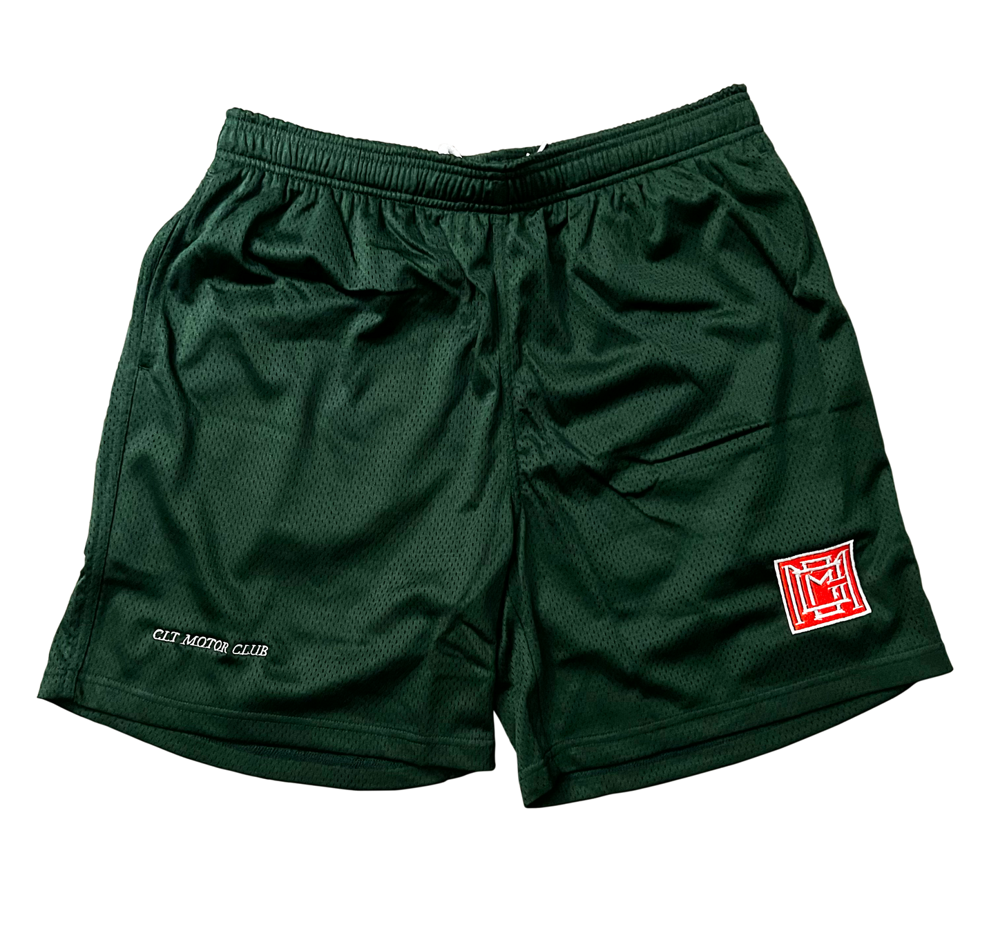 CLT Motorclub Men's Mesh Shorts - Green